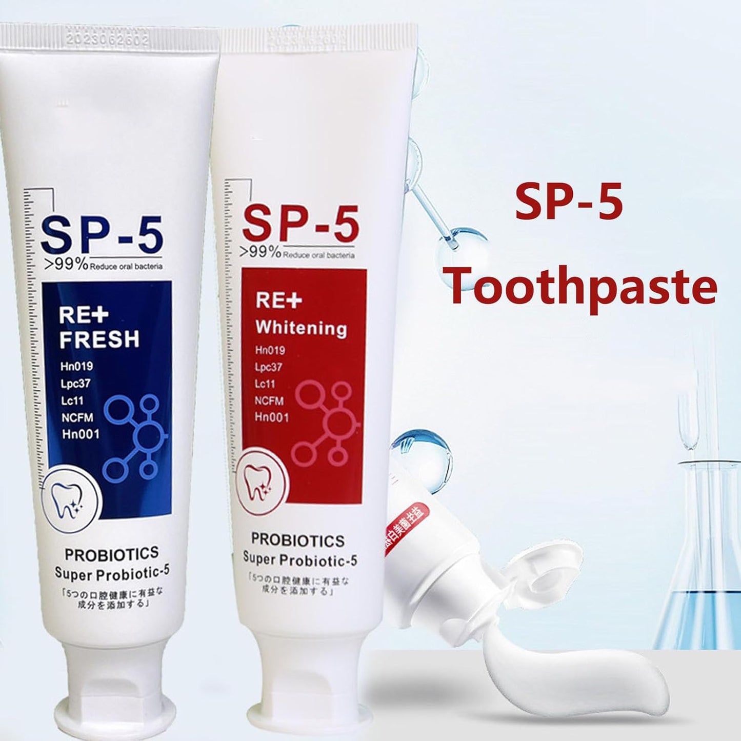 SP-5 Toothpaste, we2c Whitening Toothpaste, SP-5 Ultra Whitening Probiotic Toothpaste, Whitening Toothpaste SP 5, Whitening Toothpaste Teeth SP-5