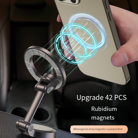 Car Mount Hands-Free 360° Metal Magnetic Holder